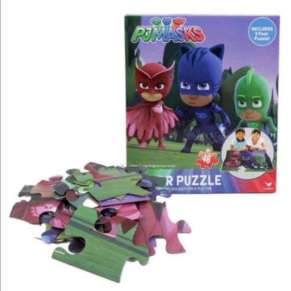 Toys Jumbo Piece Pj Masks Floor Puzzle Poshmark